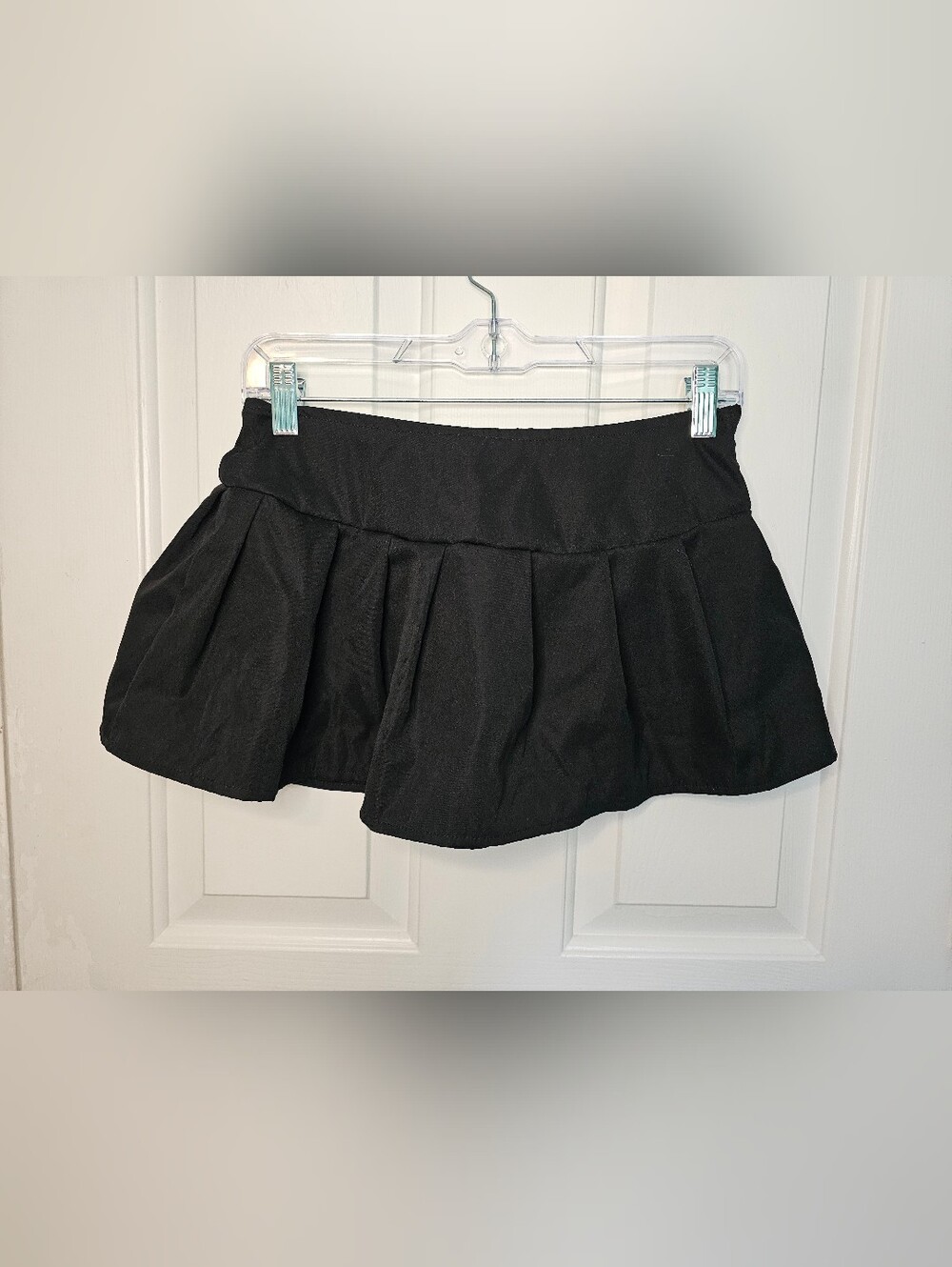 Avid Love Black Pleated Costume Mini Skirt - Women's SIze Sml